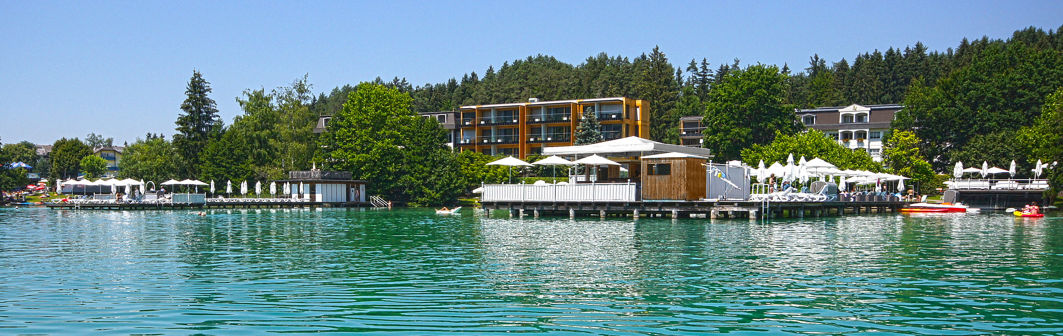 Hotel Amerika-Holzer direkt am Klopeiner See