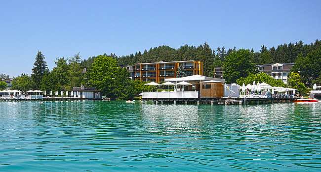 Hotel Amerika-Holzer direkt am Klopeiner See