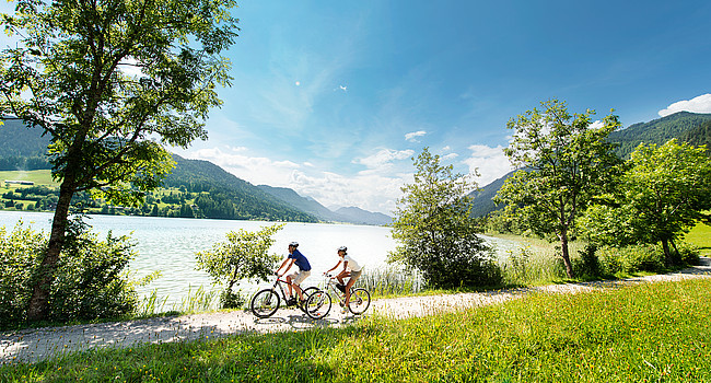 Mit dem Rad rund um den Klopeiner See