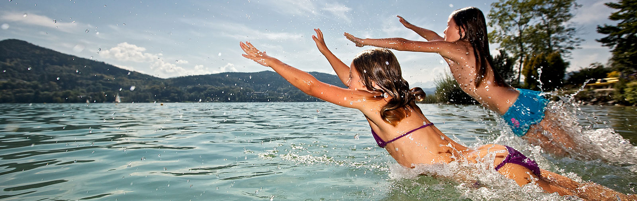 Badespaß am Klopeiner See mit Kindern