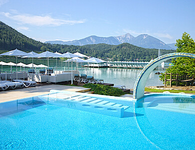 4* Hotel am See mit Pool-Landschaft