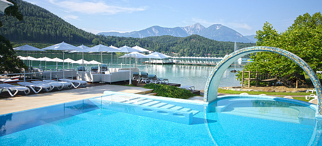 4* Hotel am See mit Pool-Landschaft