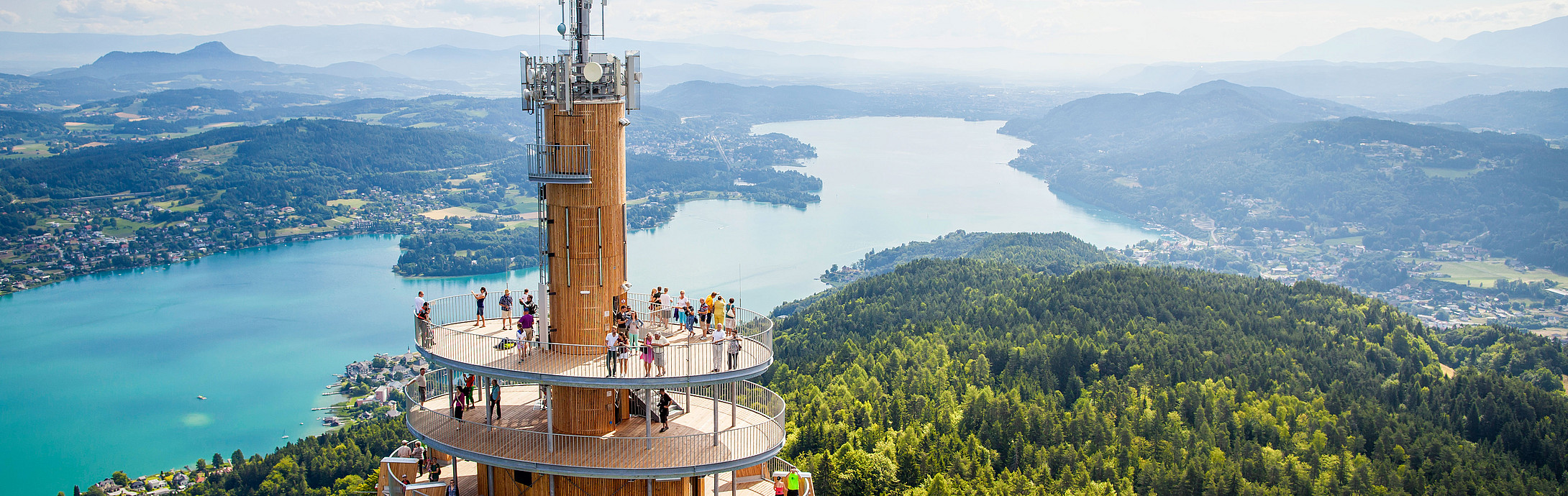 Der Aussichtsturm am Pyramidenkogel