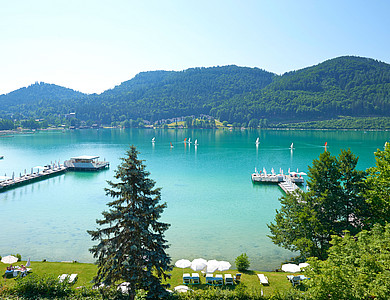 Seeblick im 4* Resort Amerika-Holzer