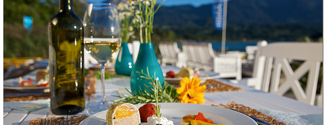 Kulinarik direkt am See