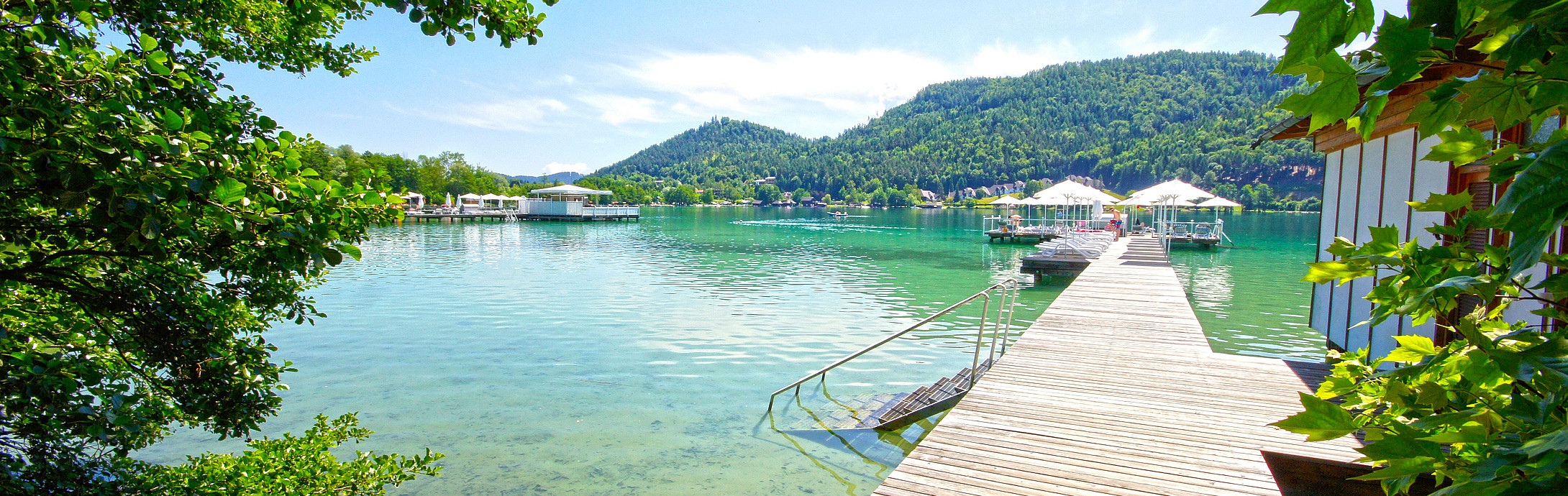 Sommerurlaub am See in Kärnten mit hauseigenem Steg