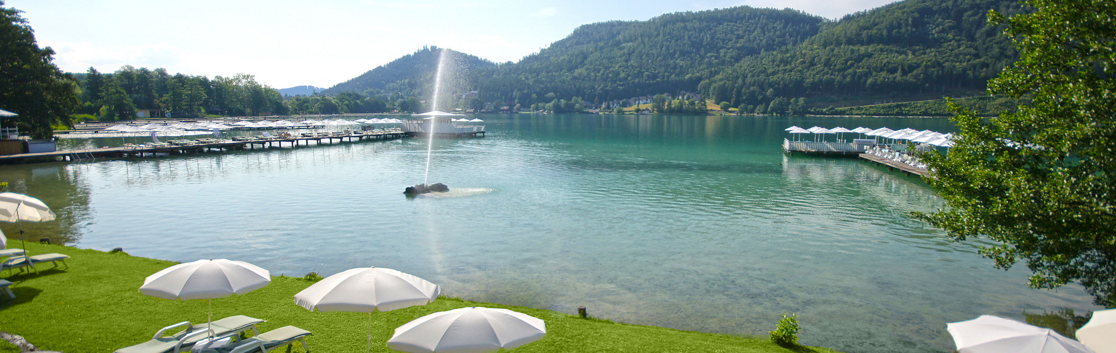 Sommerurlaub mit Badestrand am Klopeiner See