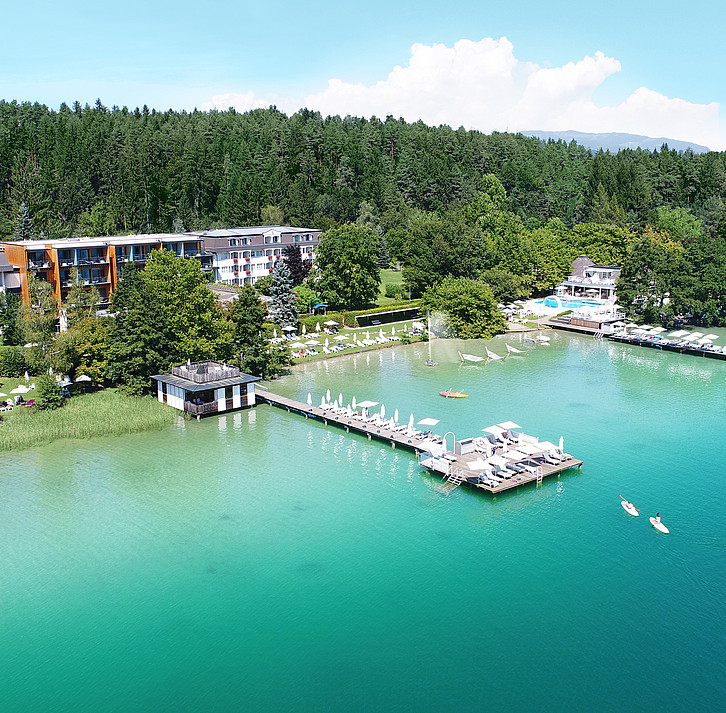 Hotel Resort am Klopeiner See - Übersicht Hotelanlage