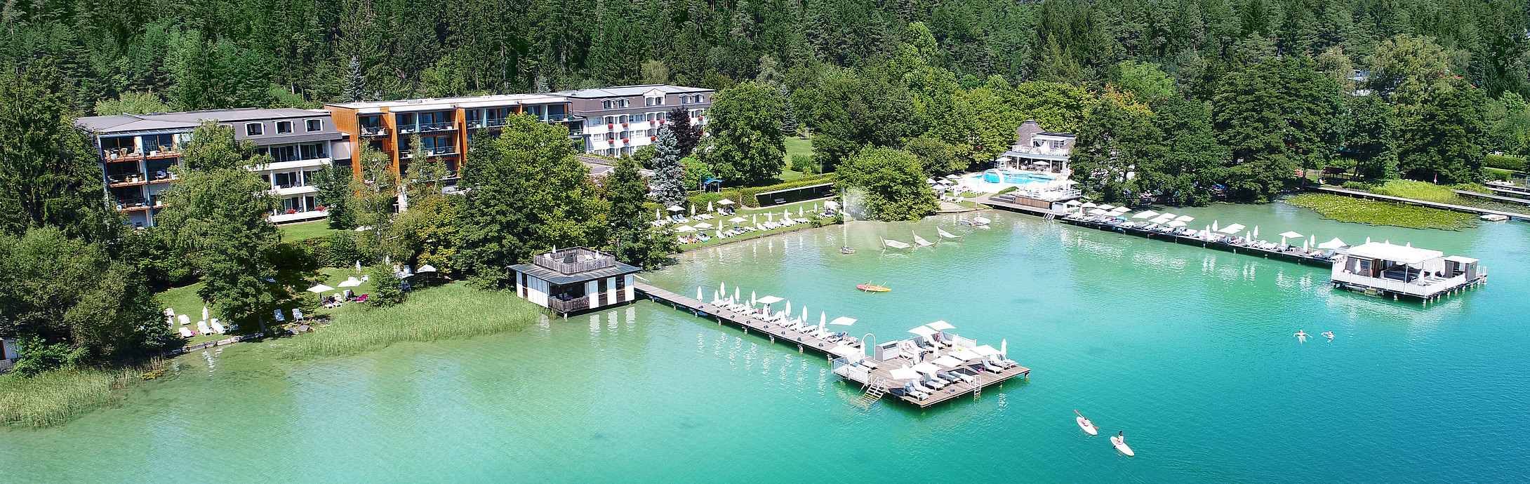 Hotel Resort am Klopeiner See - Übersicht Hotelanlage