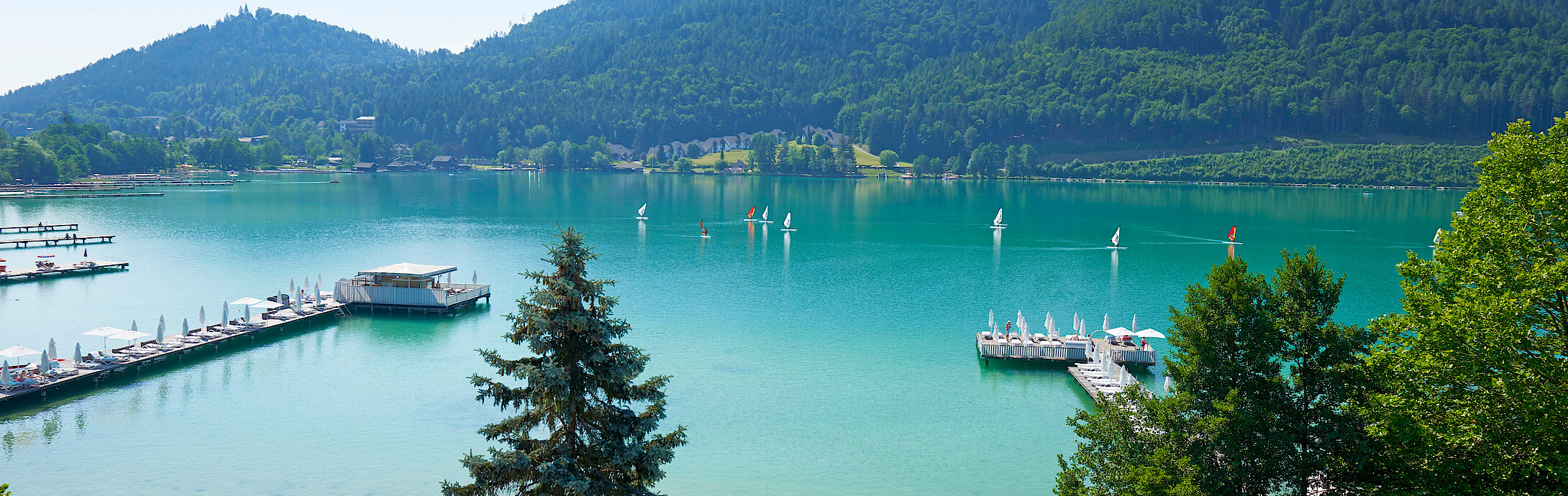 Rundum Ausblick auf den Klopeiner See