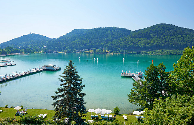 Rundum Ausblick auf den Klopeiner See