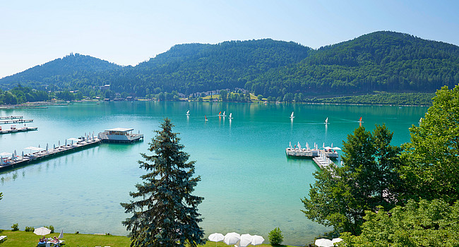 Rundum Ausblick auf den Klopeiner See