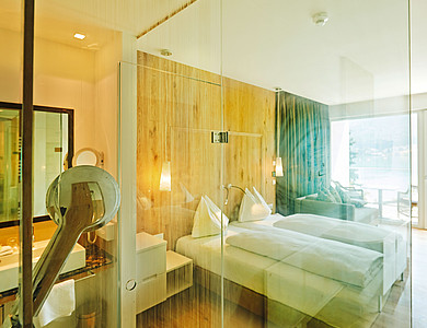 Unterkunft mit Blick auf den Klopeiner See