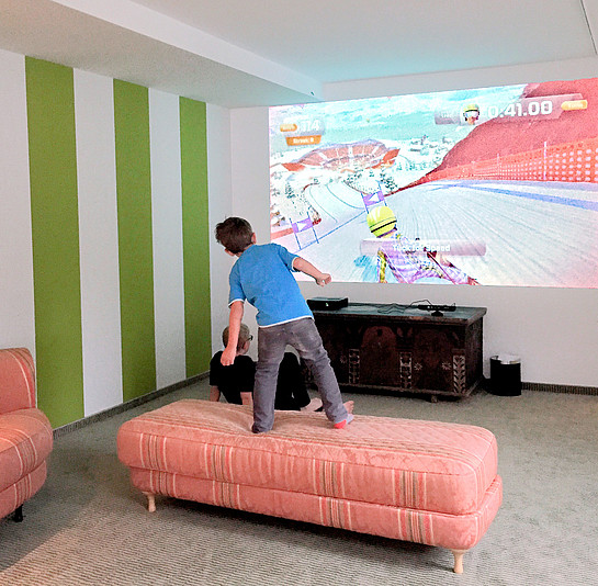 Abwechslung im Familienhotel Amerika-Holzer